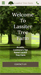 Mobile Screenshot of lassitertreefarm.com